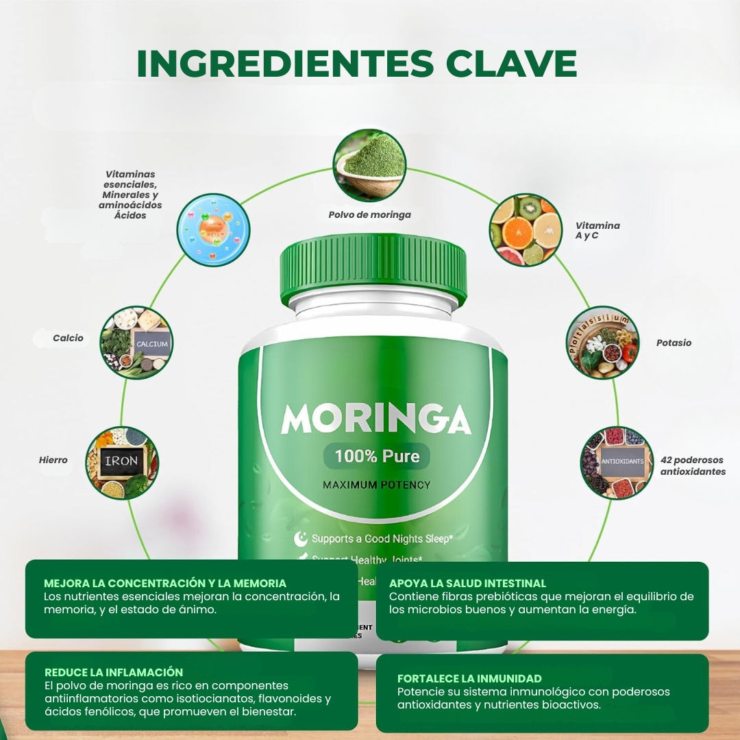 MORINGA EN CAPSULAS ROSABELLA (60 CAPSULAS)