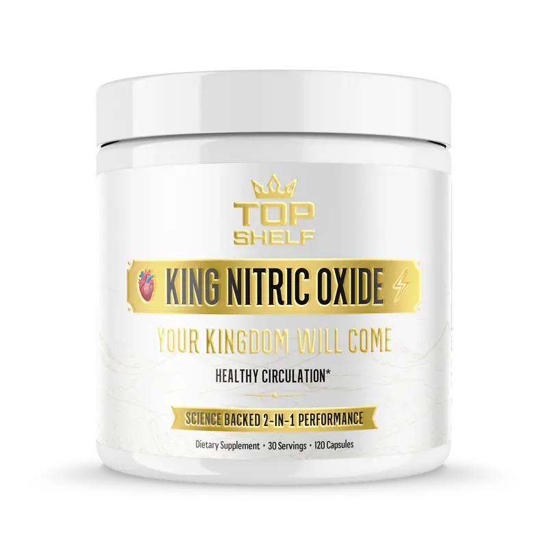 King | Suplemento de Oxido Nítrico (120 Cápsulas)