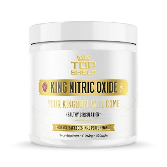 King | Suplemento de Oxido Nítrico (120 Cápsulas)