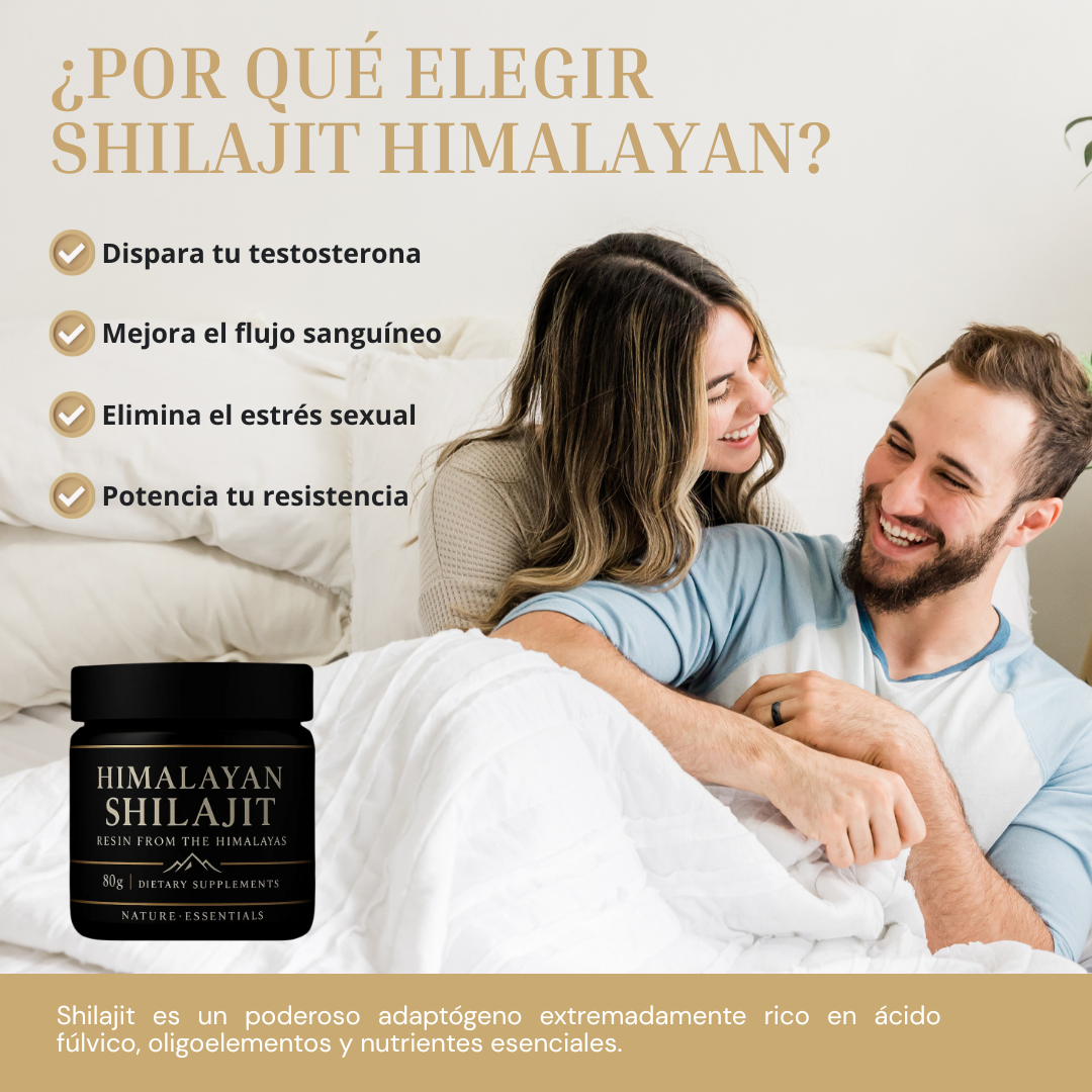 SHILAJIT HIMALAYAN® - VITALIDAD SEXUAL MEXICO