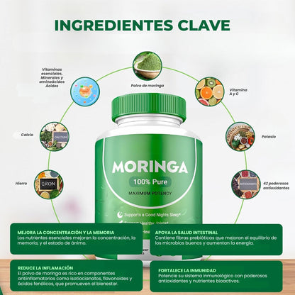 MORINGA EN CAPSULAS ROSABELLA (60 CAPSULAS)